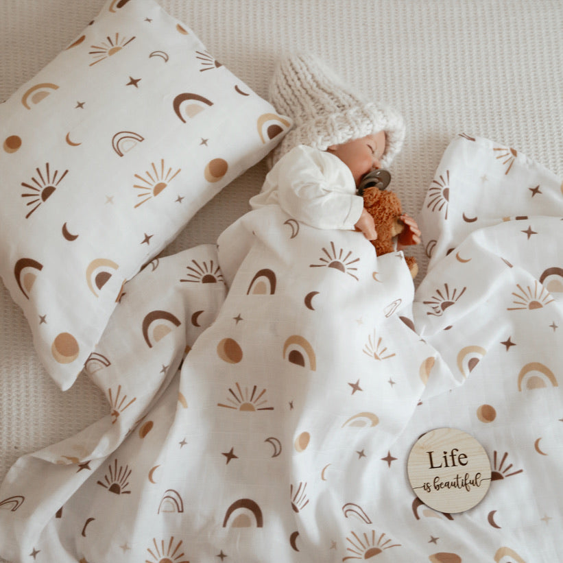 Muslin Bed Set