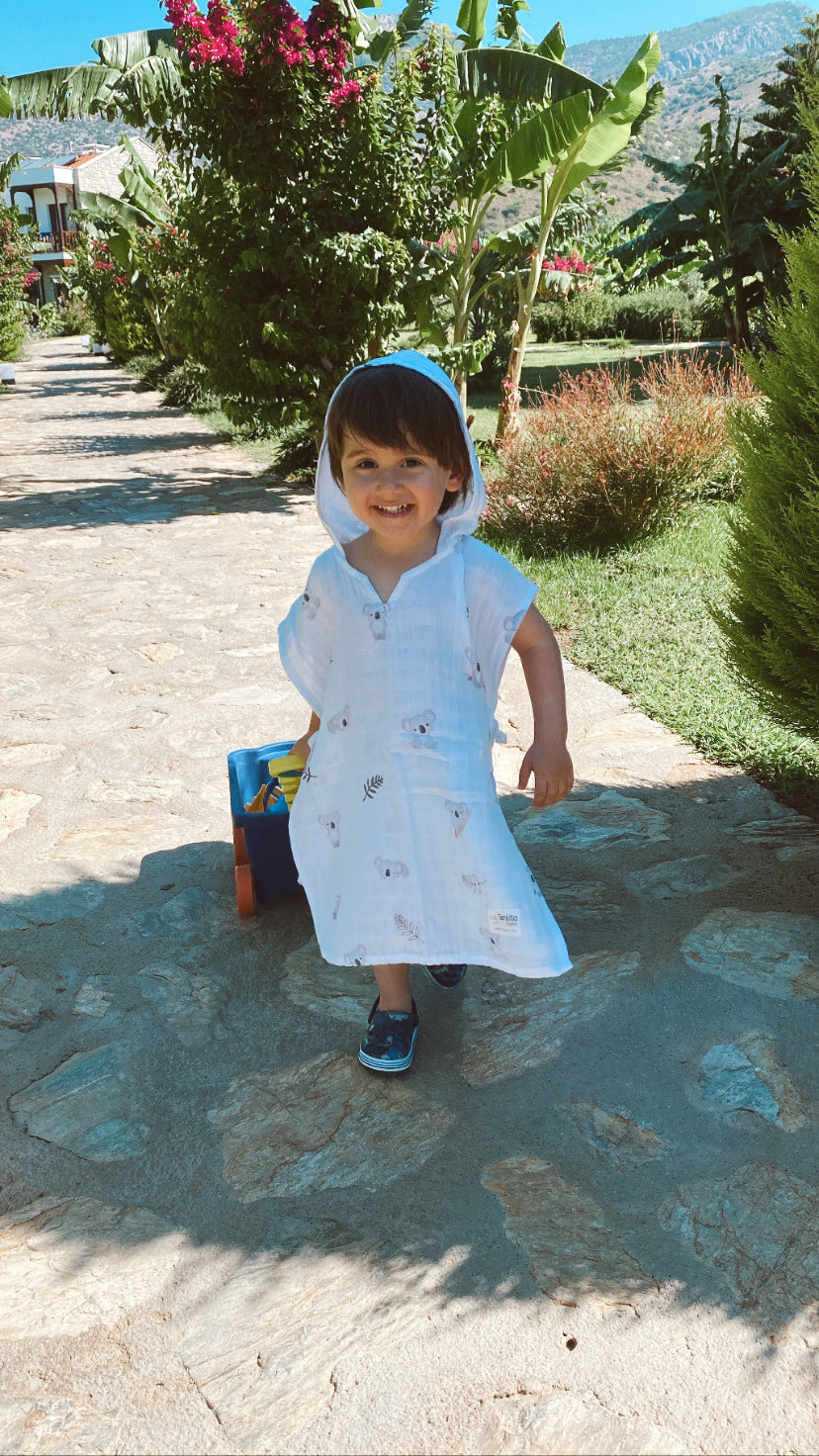 Koala Beach Hooded Poncho