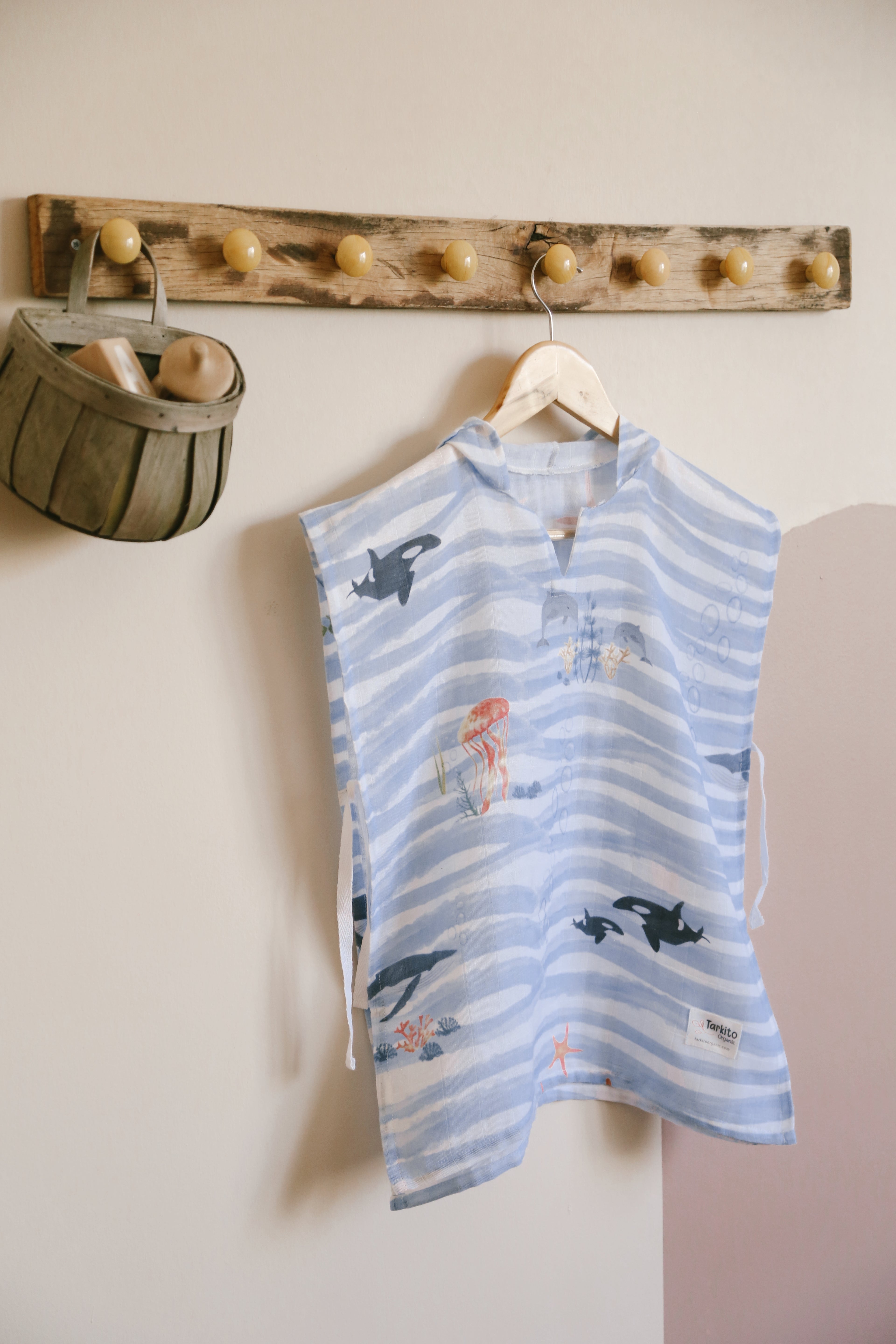 Ocean Beach Hooded Poncho