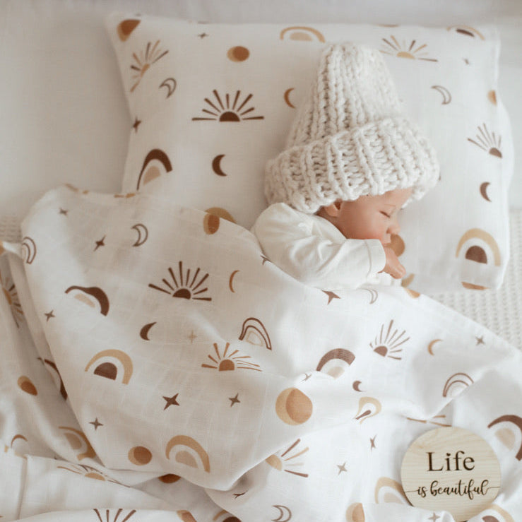 Muslin Bed Set