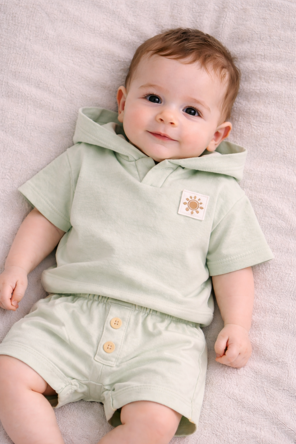 Hooded T-Shirt and Shorts Set