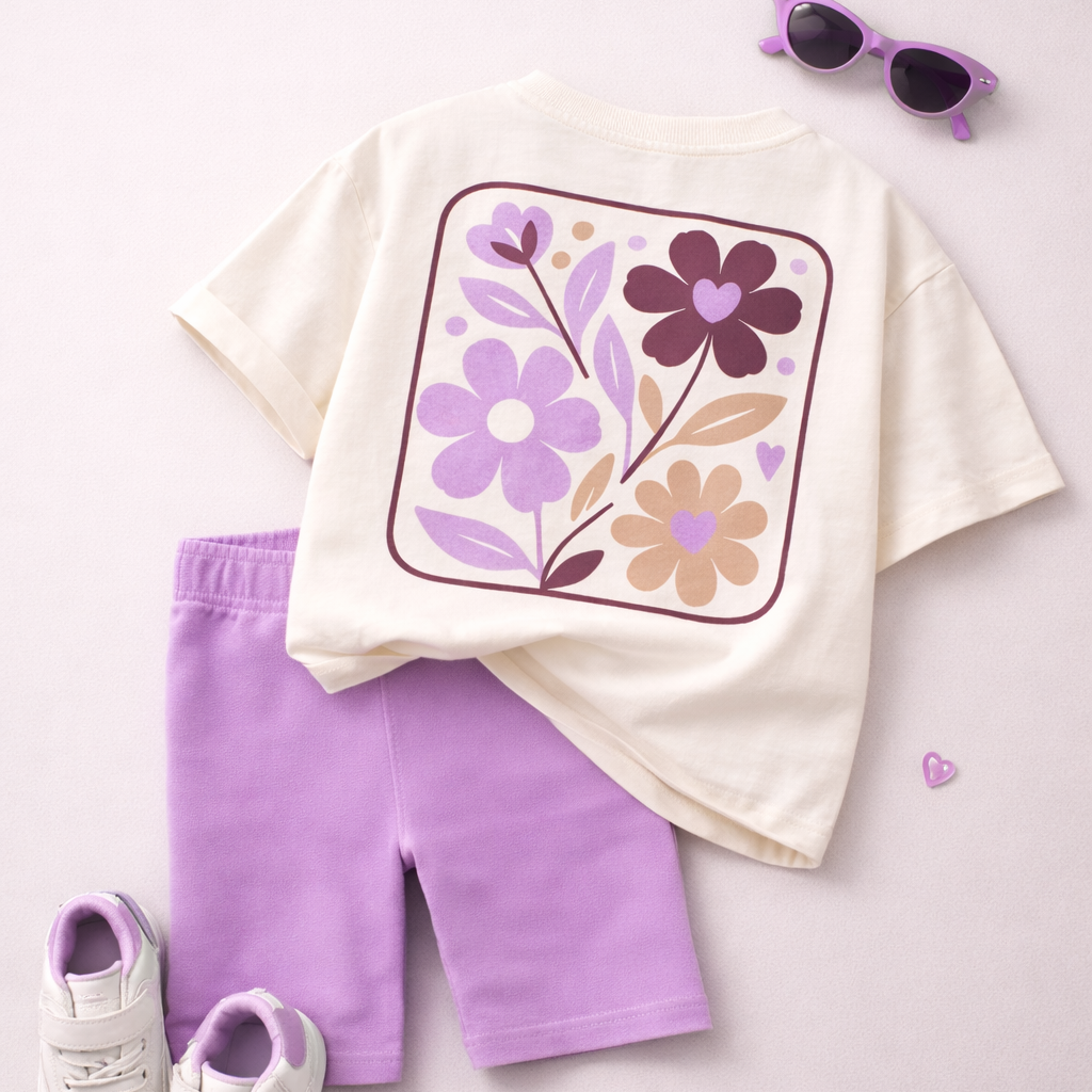 Flower Bloom Girls Set