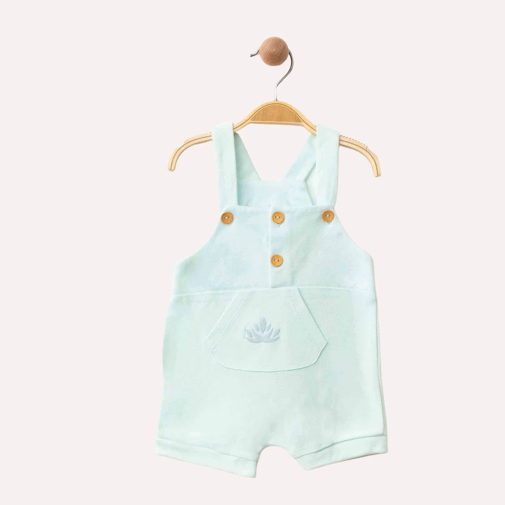 Blue Pocket Romper