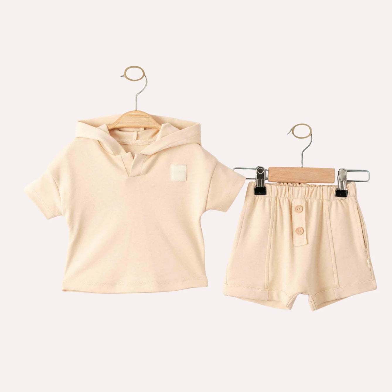 Hooded T-Shirt and Shorts Set