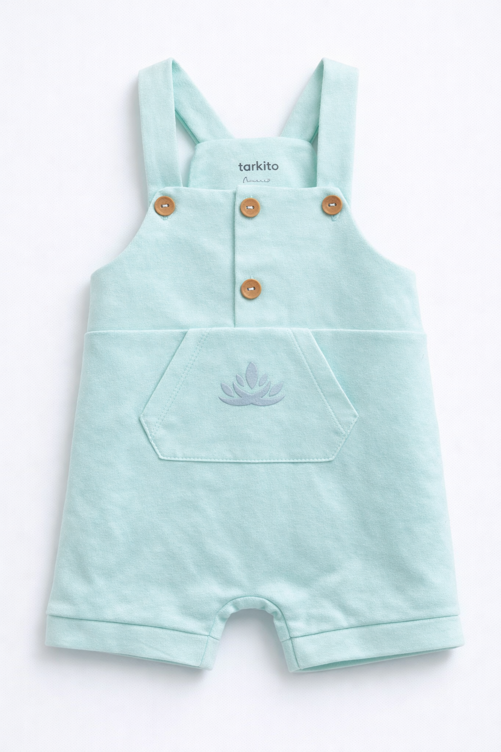 Blue Pocket Romper