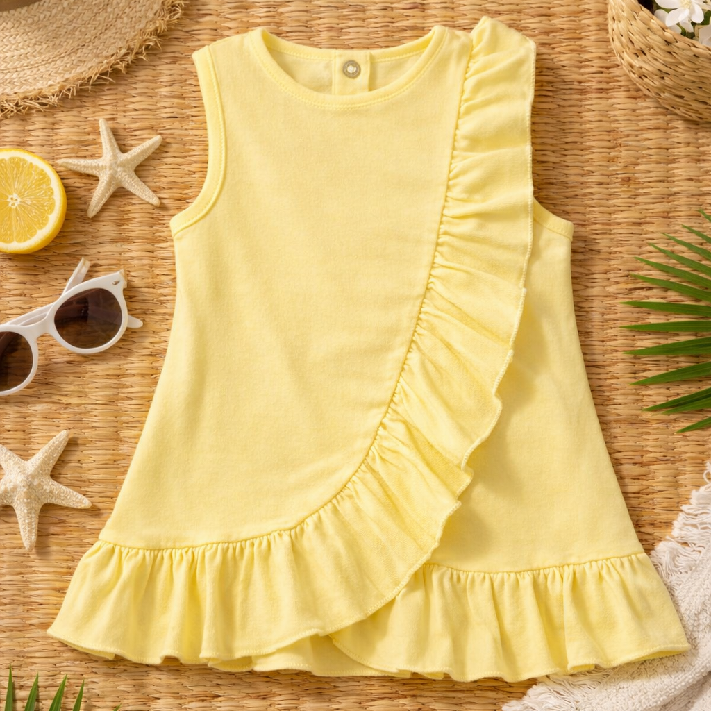 Sunshine Ruffle Dress